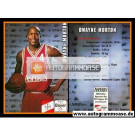 Autogramm Basketball | Bayer Giants Leverkusen | 1997 | Dwayne MORTON