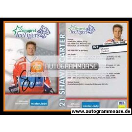 Autogramm Eishockey | Nürnberg Ice Tigers | 2007 | Shawn CARTER