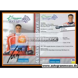 Autogramm Eishockey | Nürnberg Ice Tigers | 2007 | David CESPIVA