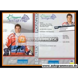Autogramm Eishockey | Nürnberg Ice Tigers | 2007 | Aleksander POLACZEK