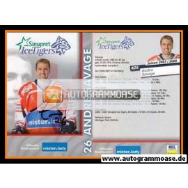 Autogramm Eishockey | Nürnberg Ice Tigers | 2007 | Andre SAVAGE
