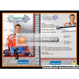 Autogramm Eishockey | Nürnberg Ice Tigers | 2007 | Brian SWANSON