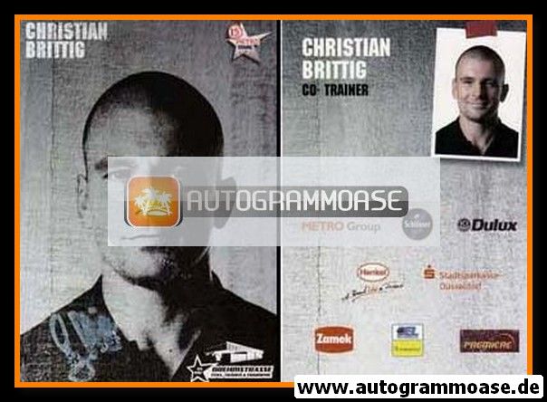 Autogramm Eishockey | DEG Metro Stars | 2005 | Christian BRITTIG