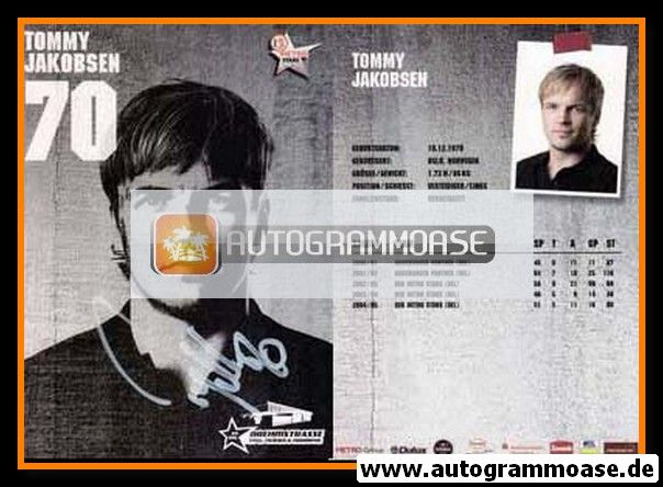 Autogramm Eishockey | DEG Metro Stars | 2005 | Tommy JAKOBSEN