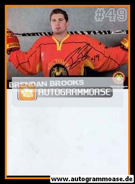 Autogramm Eishockey | SCL Tigers Langnau | 2009 | Brendan BROOKS