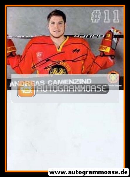 Autogramm Eishockey | SCL Tigers Langnau | 2009 | Andreas CAMENZIND