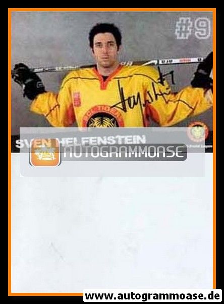 Autogramm Eishockey | SCL Tigers Langnau | 2009 | Sven HELFENSTEIN