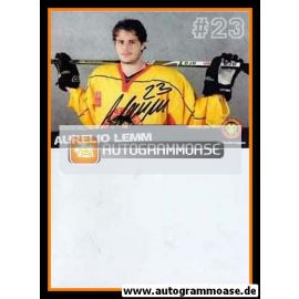 Autogramm Eishockey | SCL Tigers Langnau | 2009 | Aurelio LEMM