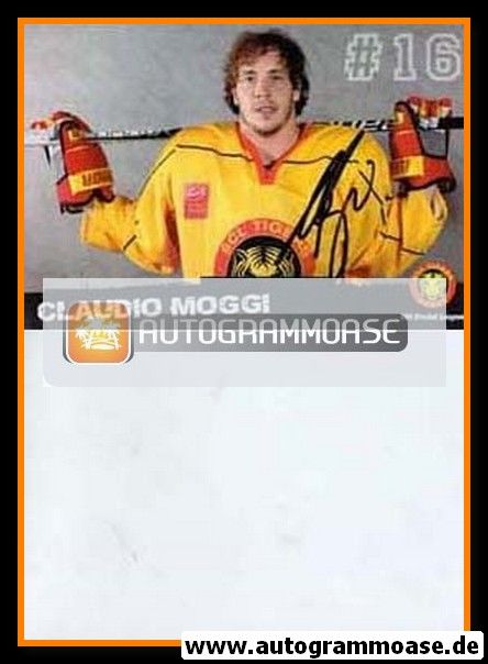 Autogramm Eishockey | SCL Tigers Langnau | 2009 | Claudio MOGGI