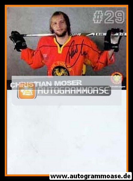 Autogramm Eishockey | SCL Tigers Langnau | 2009 | Christian MOSER