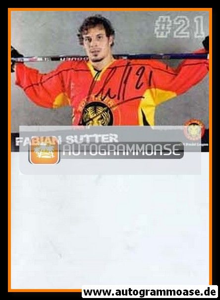 Autogramm Eishockey | SCL Tigers Langnau | 2009 | Fabian SUTTER
