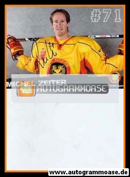 Autogramm Eishockey | SCL Tigers Langnau | 2009 | Michel ZEITER