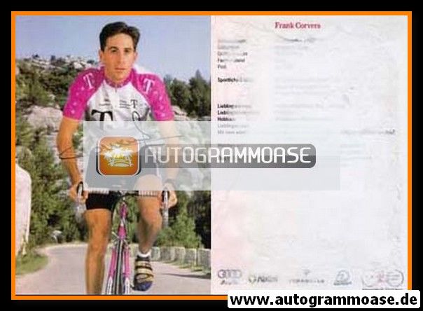 Autogramm Radsport | Frank CORVERS | 1996 (Rennszene Color) Telekom