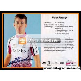Autogramm Radsport | Peter FARAZIJN | 1992 (Telekom)