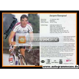 Autogramm Radsport | Jacques HANEGRAAF | 1994 (Telekom)