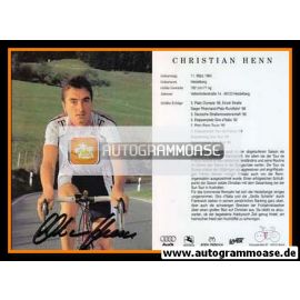 Autogramm Radsport | Christian HENN | 1995 (Telekom)