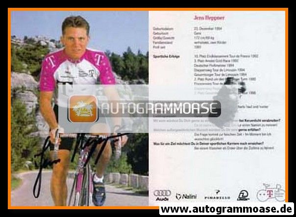 Autogramm Radsport | Jens HEPPNER | 1997 (Rennszene Color) Telekom 1