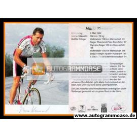 Autogramm Radsport | Mario KUMMER | 1993 (Rennszene Color) Telekom