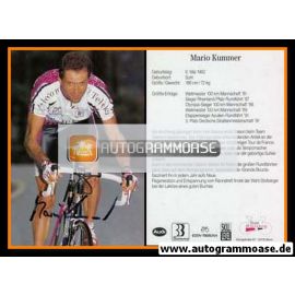 Autogramm Radsport | Mario KUMMER | 1994 (Rennszene Color) Telekom