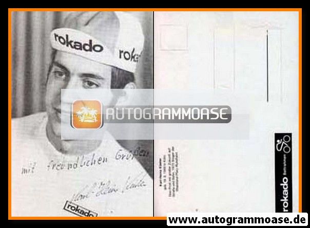 Autogramm Radsport | Karl-Heinz KÜSTER | 1970er (Portrait SW)