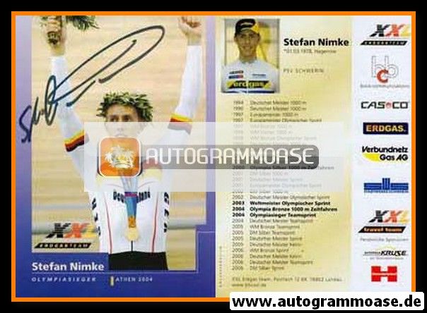 Autogramm Radsport | Stefan NIMKE | 2004 (Portrait Color) OS-Gold