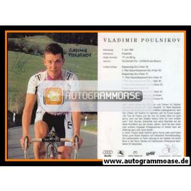 Autogramm Radsport | Vladimir POULNIKOV | 1995 (Telekom)