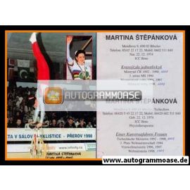 Autogramm Radsport | Martina STEPANKOVA | 1990er (Kunstrad)