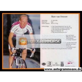 Autogramm Radsport | Marc VAN ORSOUW | 1994 (Telekom)
