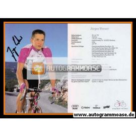 Autogramm Radsport | Jürgen WERNER | 1996 (Telekom)