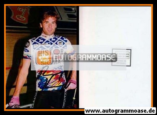 Autogramm Radsport | 1990er Foto | UNBEKANNT