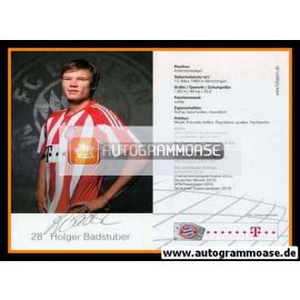 Autogramm Fussball | FC Bayern München | 2010 Druck | Holger BADSTUBER