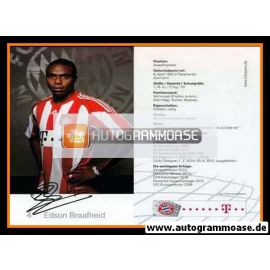 Autogramm Fussball | FC Bayern München | 2010 Druck | Edson BRAAFHEID