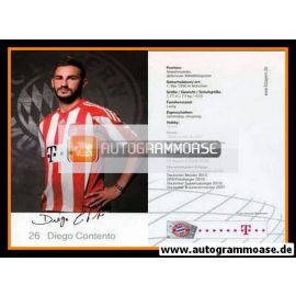 Autogramm Fussball | FC Bayern München | 2010 Druck | Diego CONTENTO