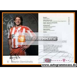 Autogramm Fussball | FC Bayern München | 2010 Druck | Martin DEMICHELIS
