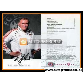 Autogramm Fussball | FC Bayern München | 2010 Druck | Hermann GERLAND