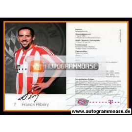 Autogramm Fussball | FC Bayern München | 2010 Druck | Franck RIBERY