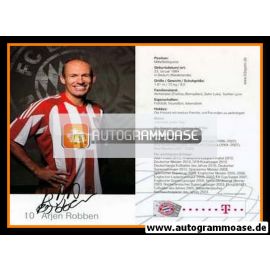 Autogramm Fussball | FC Bayern München | 2010 Druck | Arjen ROBBEN