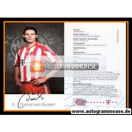 Autogramm Fussball | FC Bayern München | 2010 Druck | Daniel VAN BUYTEN