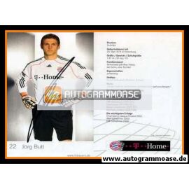 Autogramm Fussball | FC Bayern München | 2009 | Jörg BUTT