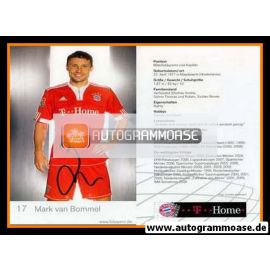 Autogramm Fussball | FC Bayern München | 2009 | Mark VAN BOMMEL