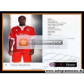 Autogramm Fussball | FC Bayern München | 2009 Druck | Edson BRAAFHEID