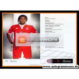 Autogramm Fussball | FC Bayern München | 2009 Druck | BRENO
