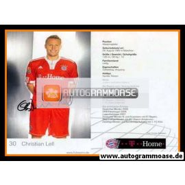 Autogramm Fussball | FC Bayern München | 2009 Druck | Christian LELL