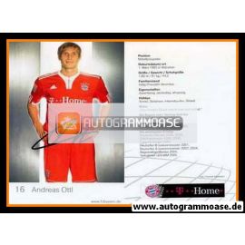 Autogramm Fussball | FC Bayern München | 2009 Druck | Andreas OTTL