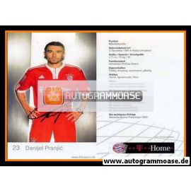 Autogramm Fussball | FC Bayern München | 2009 Druck | Danijel PRANJIC