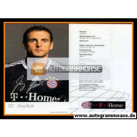 Autogramm Fussball | FC Bayern München | 2008 Druck | Jörg BUTT