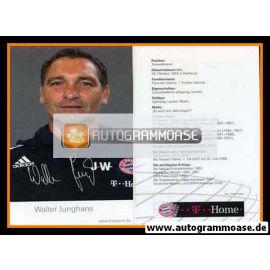 Autogramm Fussball | FC Bayern München | 2008 Druck | Walter JUNGHANS