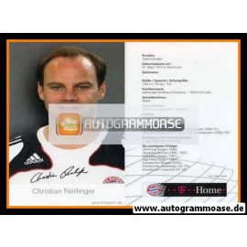 Autogramm Fussball | FC Bayern München | 2008 Druck | Christian NERLINGER