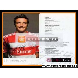 Autogramm Fussball | FC Bayern München | 2008 Druck | Massimo ODDO