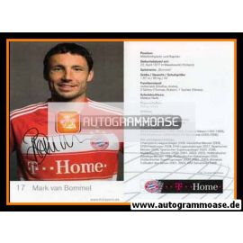 Autogramm Fussball | FC Bayern München | 2008 Druck | Mark VAN BOMMEL